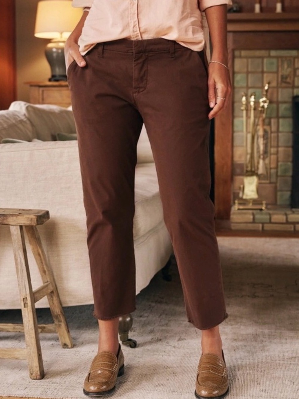 Frank & Eileen Wicklow Chino Pants Size 0
